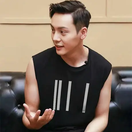 运动外穿篮球背心100%纯棉大码男装胖子加肥加大夏季无袖透气宽松图片