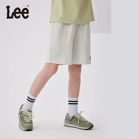 Lee儿童短裤2025夏季新款男童女童休闲五分裤中大童宽松运动裤商品大图