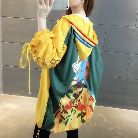 韩版女装2024年新款秋冬季秋装秋款宽松女士风衣服外套宽松中长款图片