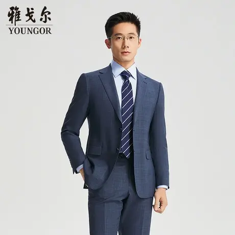 【商城同款】雅戈尔男士西服春季新款官方商务休闲正装西装外套男图片
