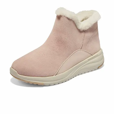 Skechers斯凯奇冬季女经典纯色休闲雪地靴加绒保暖厚底短冬靴棉鞋商品大图