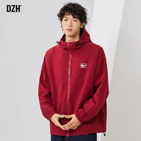 男士冲锋衣外套男秋季高级感衣服2024新款美式登山服机能工装夹克商品大图