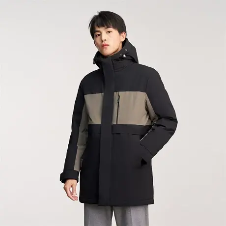 外套羽绒服工装中长款冬季男士图片