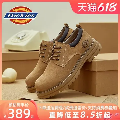 Dickies工装鞋男2025新款夏季马丁靴低帮鞋子男鞋男士休闲鞋皮鞋商品大图