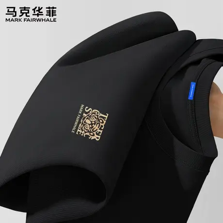 马克华菲纯棉t恤男长袖秋2025新款青少年简约内搭男士打底衫上衣X图片