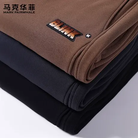 马克华菲秋季休闲裤男2025新款宽松束脚裤运动长裤青少年卫裤潮牌商品大图