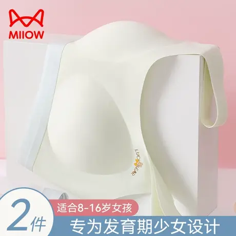 猫人少女文胸学生运动内衣大童防震背心发育期初高中青春期三阶段商品大图