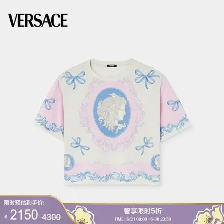 【季末优惠】VERSACE/范思哲 女士Cameo T恤图片