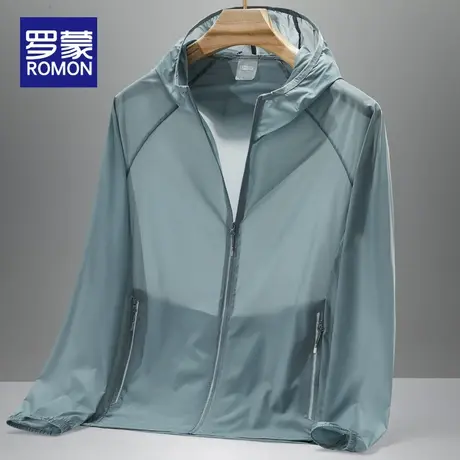 罗蒙男士防晒衣2023新款冰丝速干户外登山运动服轻薄夏季防晒外套商品大图