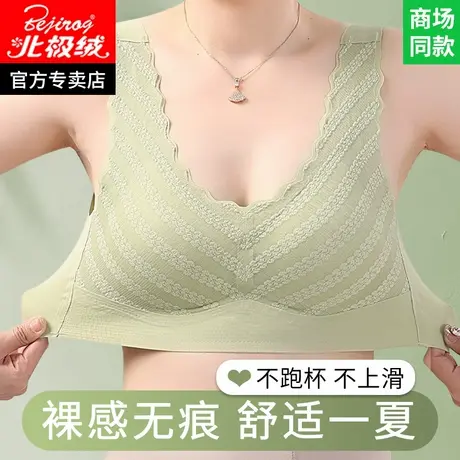 妈妈内衣文胸2025新款爆款中年妇女舒适背心女士老年人大码胸罩女图片