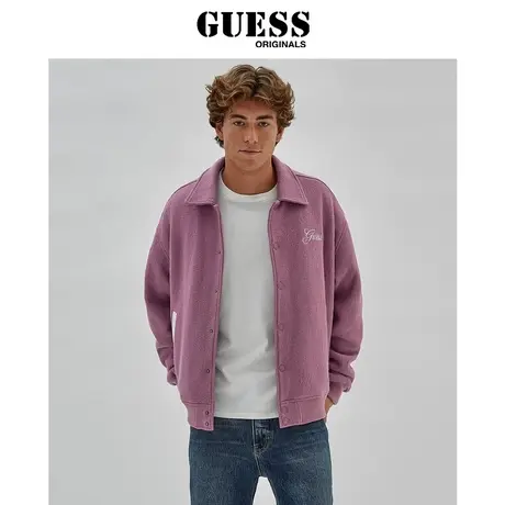 GUESSOriginals男士时尚经典纯色百搭夹克-M4RL21WFX80商品大图