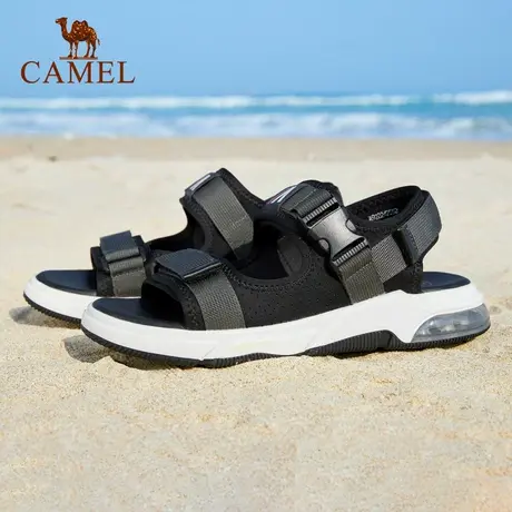 【非卖品】男鞋2019夏季新品凉鞋男潮流百搭时尚青年气垫休闲运动图片