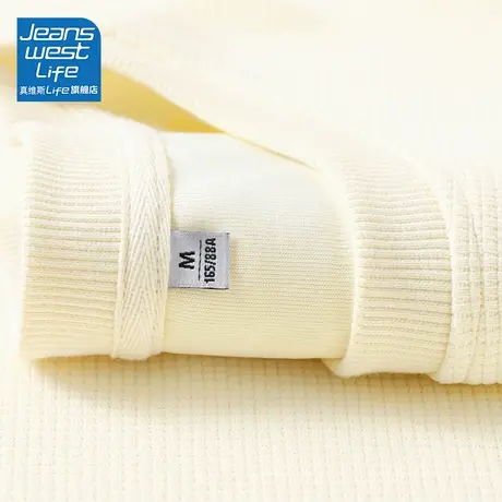 真维斯LIFE卫衣女2023秋季新款爆款无帽薄款宽松显瘦休闲长袖上衣图片