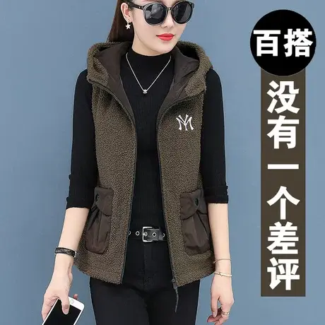 中年女士马甲外套女2023年新款春秋外穿马夹中老年女装妈妈秋冬款图片