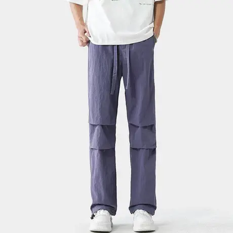 美式vibe高街伞兵工装裤男士夏季运动速干冲锋裤潮牌痞帅炸街裤子商品大图