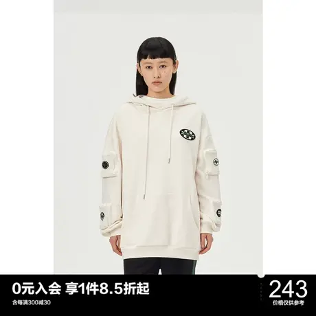 太平鸟气质流行春秋SUPERCHINA系列连帽卫衣ASDCC1405商品大图