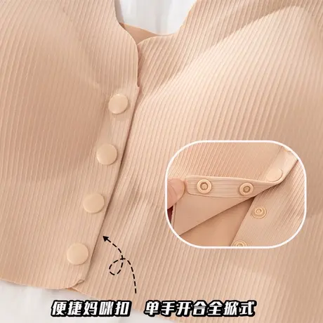 浪莎孕妇哺乳内衣收副乳舒适聚拢防下垂前开扣孕期哺乳期两用文胸商品大图