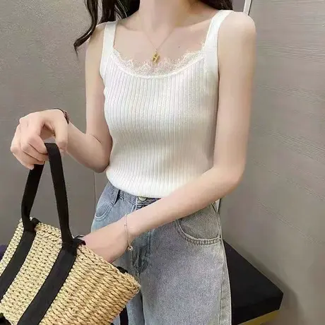 性感蕾丝吊带背心女内搭夏季2025年新款修身百搭爆款小众美背春夏图片