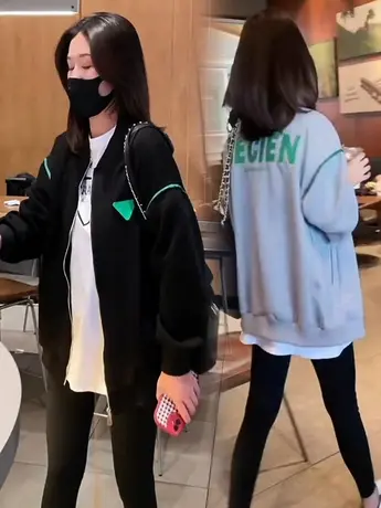 2023早秋季新款棒球服外套女小众高级感小个子开衫刺绣卫衣短款潮图片