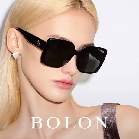 BOLON暴龙眼镜25新品偏光墨镜男时尚方框百搭太阳镜女BL3201图片