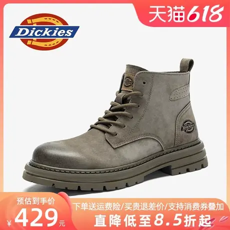 Dickies马丁靴男款春夏中帮靴子男靴2025新款男鞋英伦男士工装靴商品大图