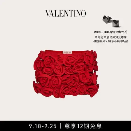 【12期免息】华伦天奴VALENTINO女士 CREPE COUTURE 迷你裙裤图片