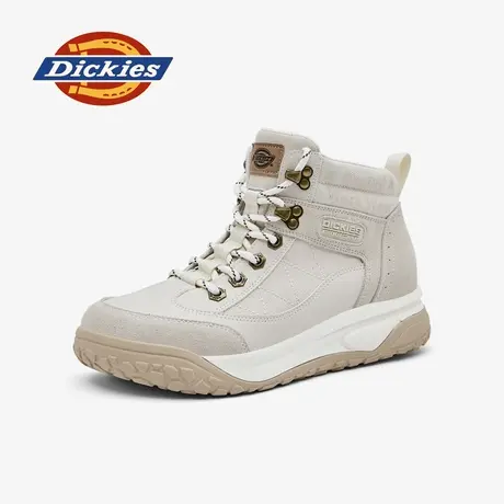 Dickies户外登山鞋女2025秋冬新款高帮鞋女厚底休闲运动工装鞋女商品大图