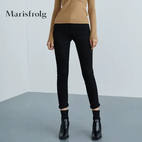 【奥莱清仓保暖季特价 】玛丝菲尔牛仔裤商品大图