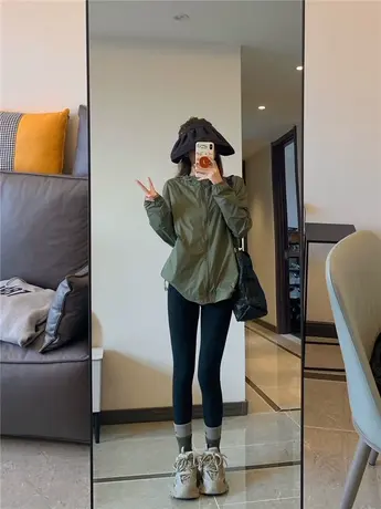 户外防晒衣女夏季薄款冰丝透气防紫外线防晒服拉链开衫连帽上衣潮图片