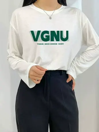 仿棉白色洋气内搭打底衫女2023新款春秋装冬季德绒长袖t恤上衣服商品大图