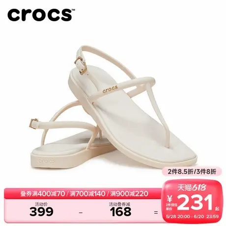 Crocs卡骆驰迈阿密人字拖凉鞋户外露趾拖鞋女鞋平底鞋|209793图片