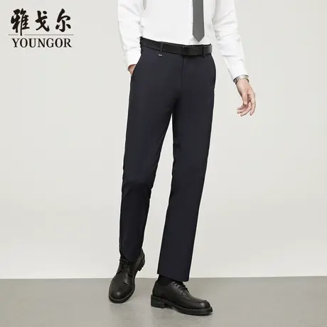 雅戈尔奥莱 男装西裤秋季中青年男西裤轻薄透气舒适弹力商品大图