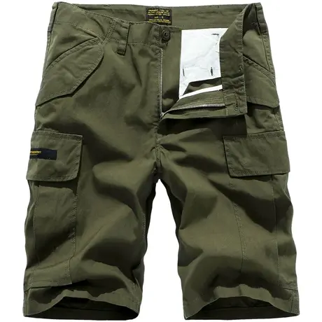 VIP夏季休闲短裤男韩版休闲五分裤夏天宽松沙滩裤工装七分裤薄款商品大图