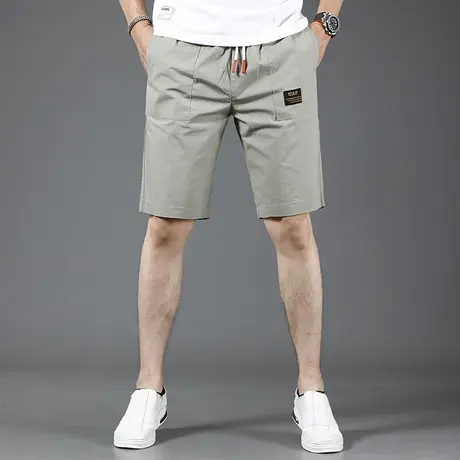 工装休闲短裤男夏季薄款2023新款五分裤宽松潮流百搭男士中裤夏天商品大图