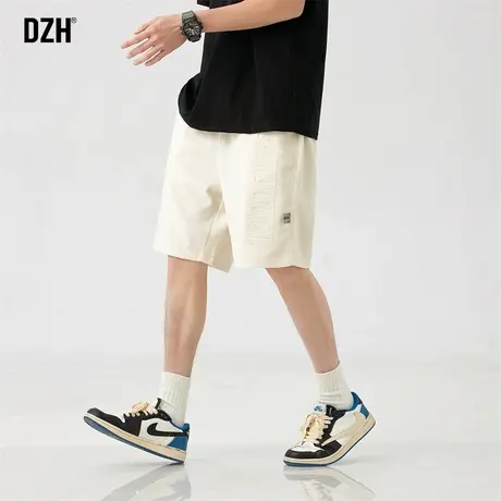 男士字母钢印短裤男款运动五分裤男夏季训练裤2023新款宽松休闲裤商品大图