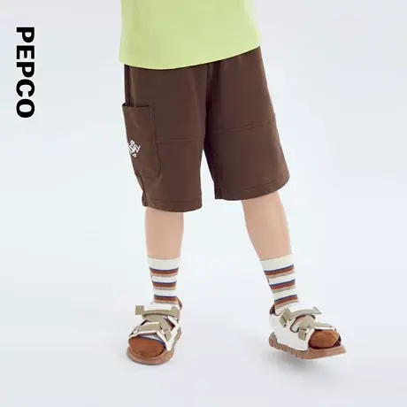 小猪班纳夏装儿童五分裤中大童男童裤子男孩休闲裤潮2025年商品大图