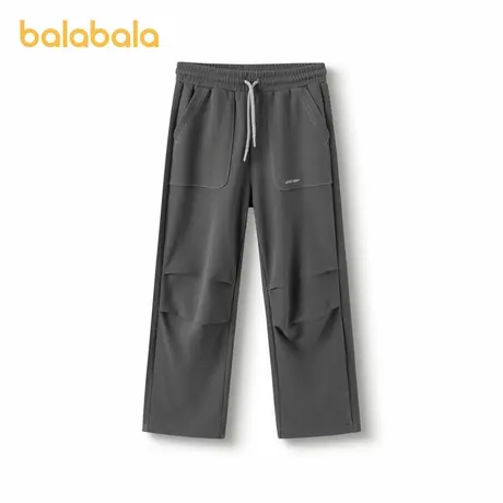 巴拉巴拉女童长裤儿童伞兵裤秋季2024新款直筒裤户外棉魔法纱斜纹商品大图