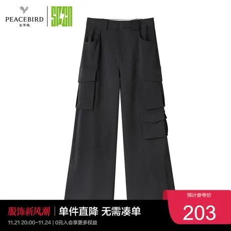 太平鸟SPCN系列年冬季新款工装长裤奥莱图片
