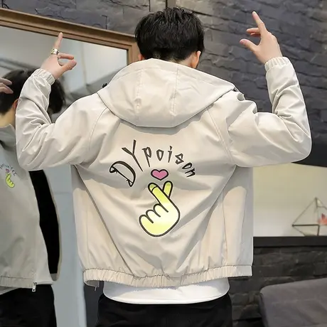 秋装青少年加厚衣服男13高中初中学生15岁男孩春秋大童加绒外套12商品大图