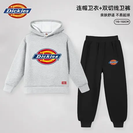 Dickies童装男童秋装套装男孩秋季连帽上衣儿童春秋款薄款卫衣潮A商品大图