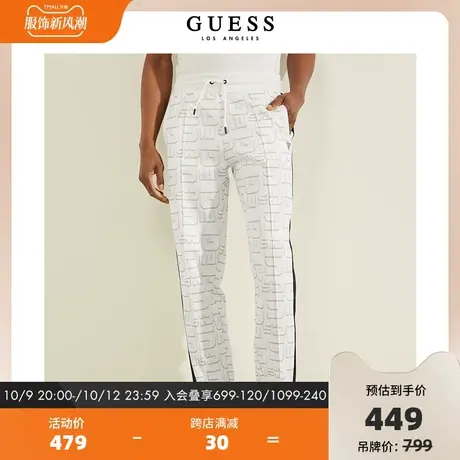GUESS 男士潮流直筒休闲裤-Z2GB03FL04Q商品大图