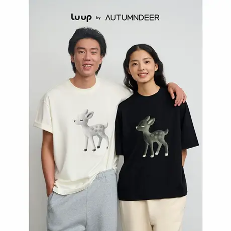 秋鹿Luup | 城市漫游 睡衣家居服套装针织双纱男女2025新款秋季商品大图