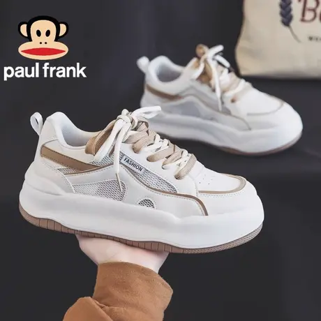 大嘴猴女鞋夏季网面小白鞋女2023新款薄款百搭透气休闲板鞋球鞋子商品大图