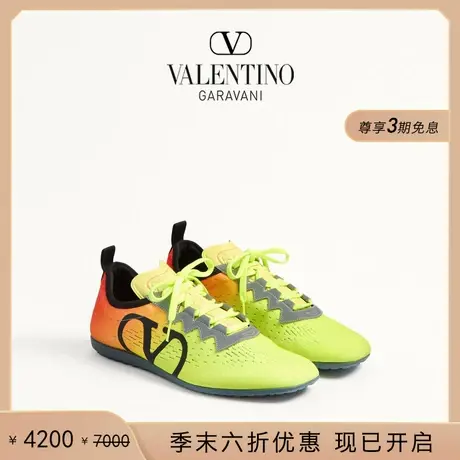 [季末优惠]华伦天奴VALENTINO男士 CHROMATHON 科技织物运动鞋图片