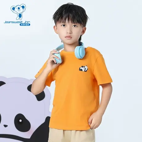 【52TOYS胖哒幼联名】真维斯短袖新款夏季透气潮流百搭休闲T恤GD图片