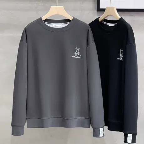 男士外套春季2023新款潮流ins潮牌男装上衣服宽松简约卫衣男春秋商品大图