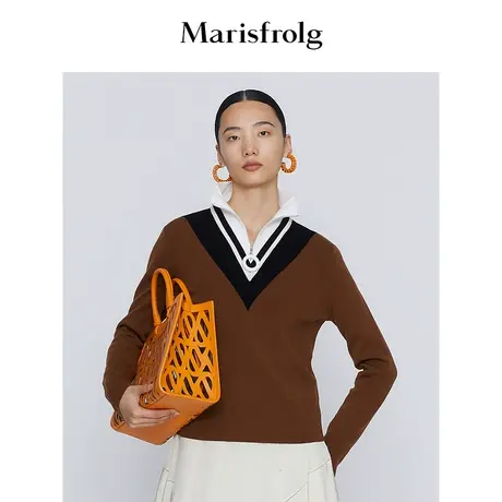 【奥莱清仓保暖季特价 】玛丝菲尔毛衣商品大图