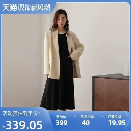 2023春季新款通勤西装外套女气质休闲西服设计感上衣气场强大女装图片