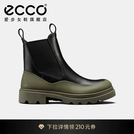 【Natacha联名】ECCO爱步靴子女新款切尔西靴机车短靴 革新214783图片