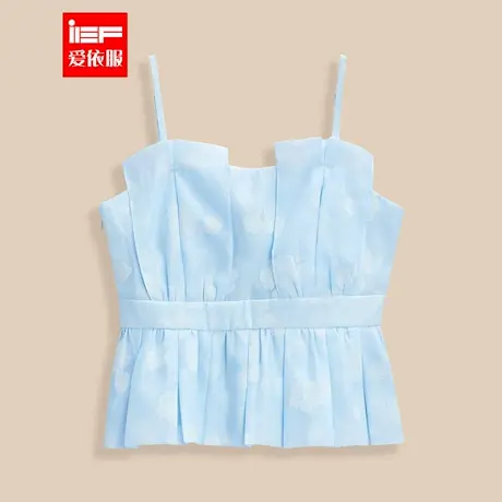 IEF/爱依服上衣2025夏季新款法式温柔小女人气质时尚小众设计吊带图片